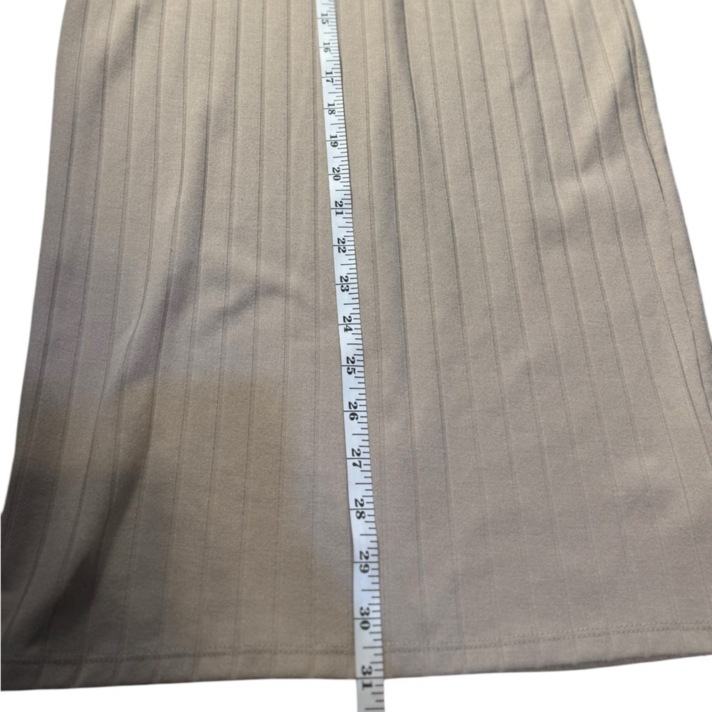 Astr The Label Twist Front Long Sleeve Midi Oatmeal Small Anthropologie - Picture 12 of 12